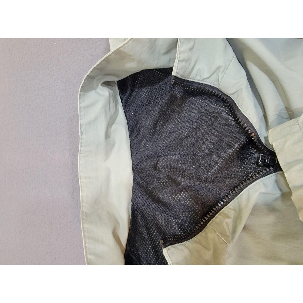 US Army PT Jacket Mens Gray Reflective Chevron Full Zip Windbreaker Training - Picture 7 of 15